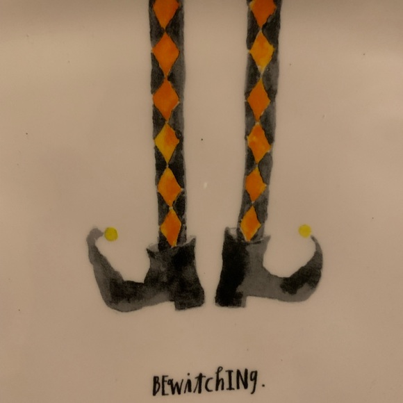 New Rae Dunn Artisan Collection Halloween 🎃 Theme 5pc Plate Set - Picture 11 of 15